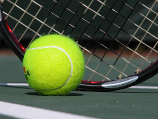 AA tennis ball racquet