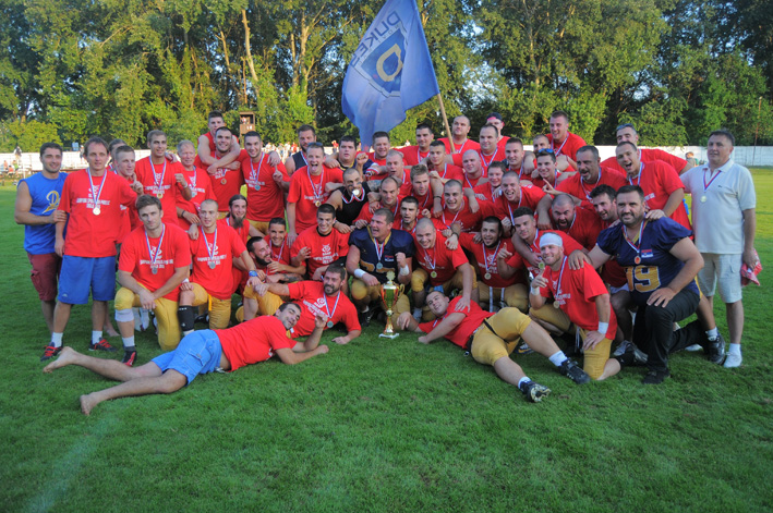 Novi Sad Dukes - sampioni Srbije 2015. godine -1