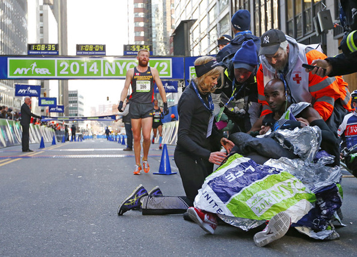 Mo Farah NYC Half Marathon