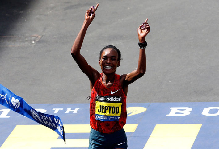 Rita Jeptoo Boston