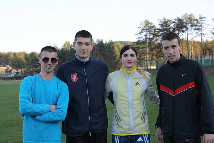 Srpski reprezentativci na pripremama za letnju sezonu