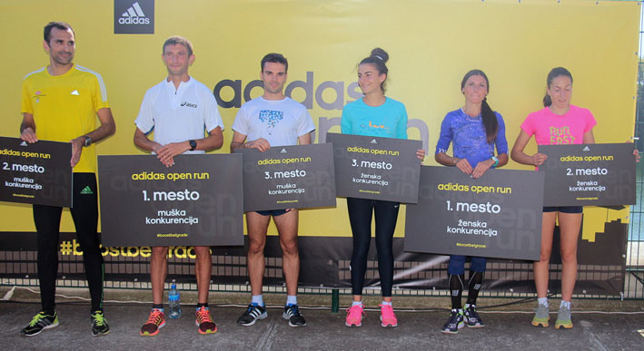 adidas Open Run pobednici