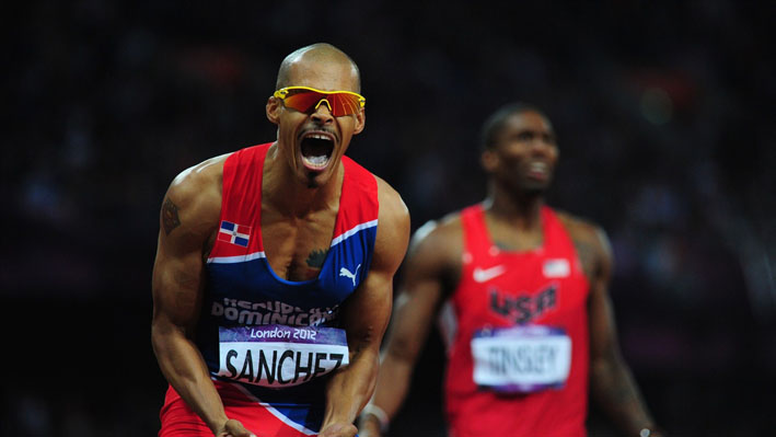 Felix Sanchez of Dominican Republi