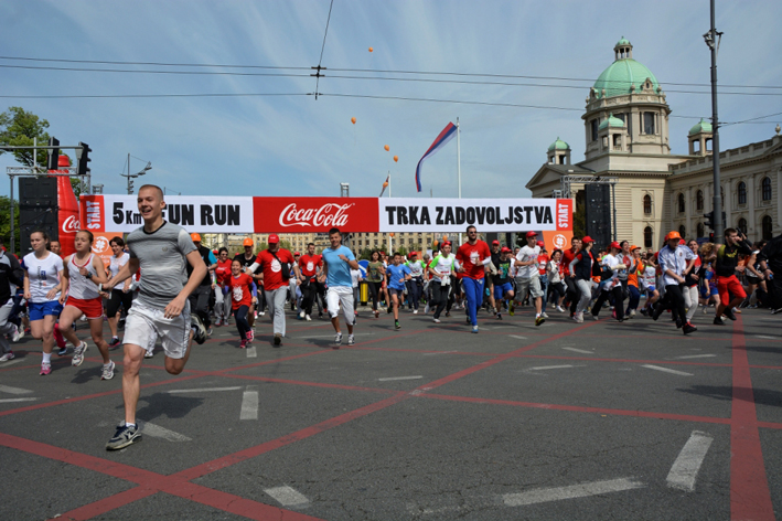 Coca-Cola trka zadovoljstva Start