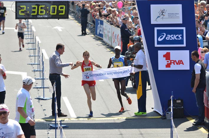 olivera jevtic maraton 2013