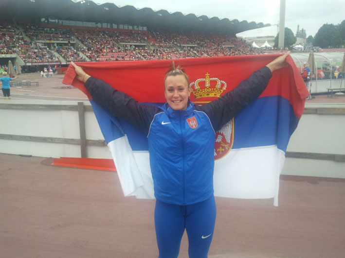 Marija Vucenovic - bacanje koplja