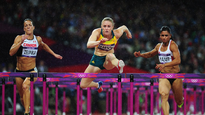Sally Pearson of Australia wins gold
