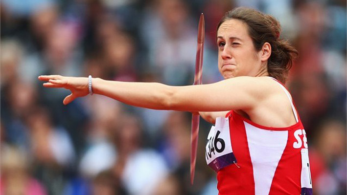 Tanja Dragic of Serbia competes