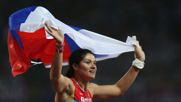 Tatyana Lysenko of Russia