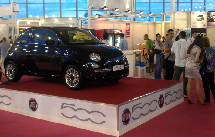 Fiat 500 na manifestaciji Lady Fair
