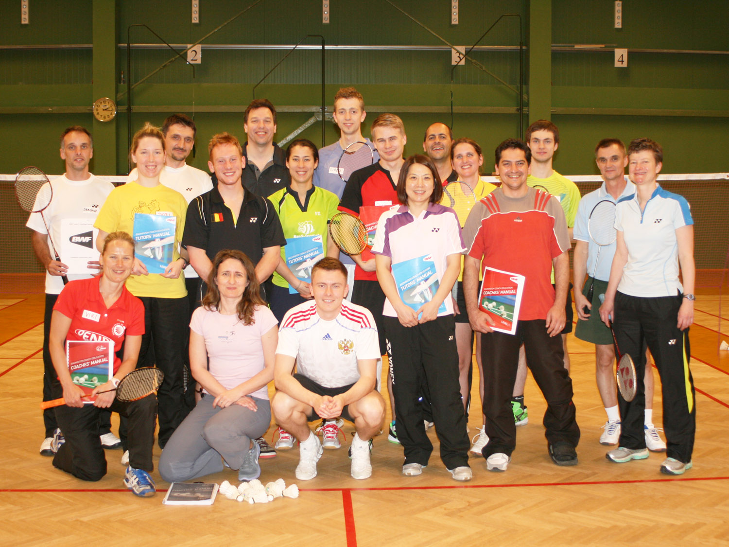 BADMINTON Trenerska obuka u Segedinu Ucesnici