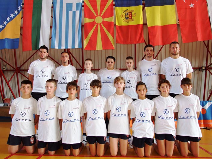 Balkansko prvenstvo do 13 godina_Reprezentacija Srbije