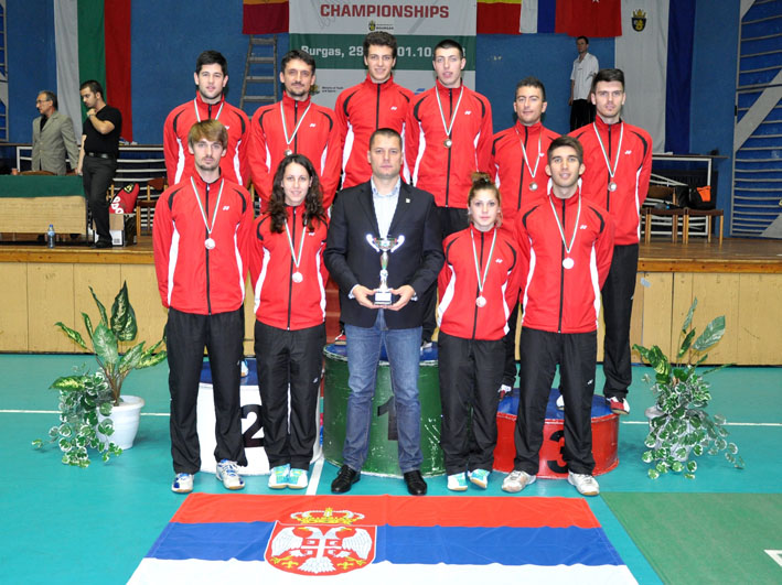 Balkansko prvenstvo za seniore - Burgas 2013 Srbija Osvajac bronzane medalje