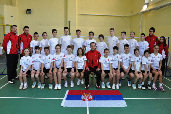 Okupljanje juniorske reprezentacije Takmicari i strucni stab