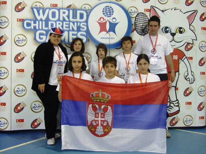 Svetske decije igre_Reprezentacija Srbije_Grupna fotografija