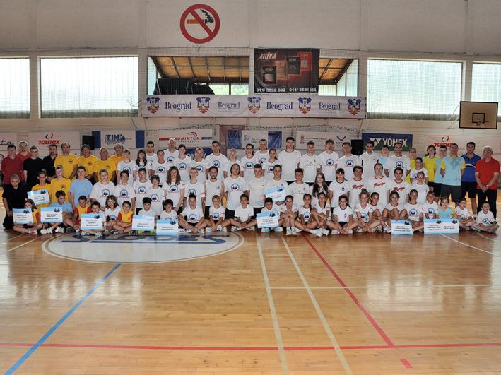 XIII Kup grada - Trofej Beograda 2013 u badmintonu Ucesnici