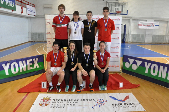 XII Kup Novog Sada u badmintonu Osvaja