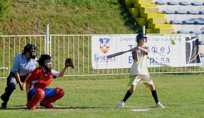 detalj sa meca na Trofeju BGD