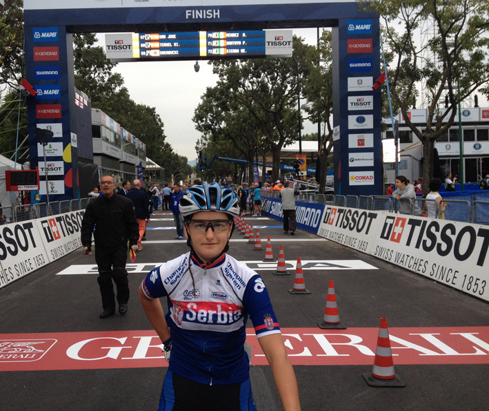 biciklizam toskana sp jelena eric na startu