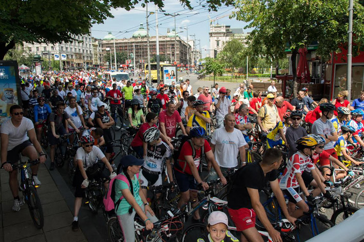 Start 10 biciklijada