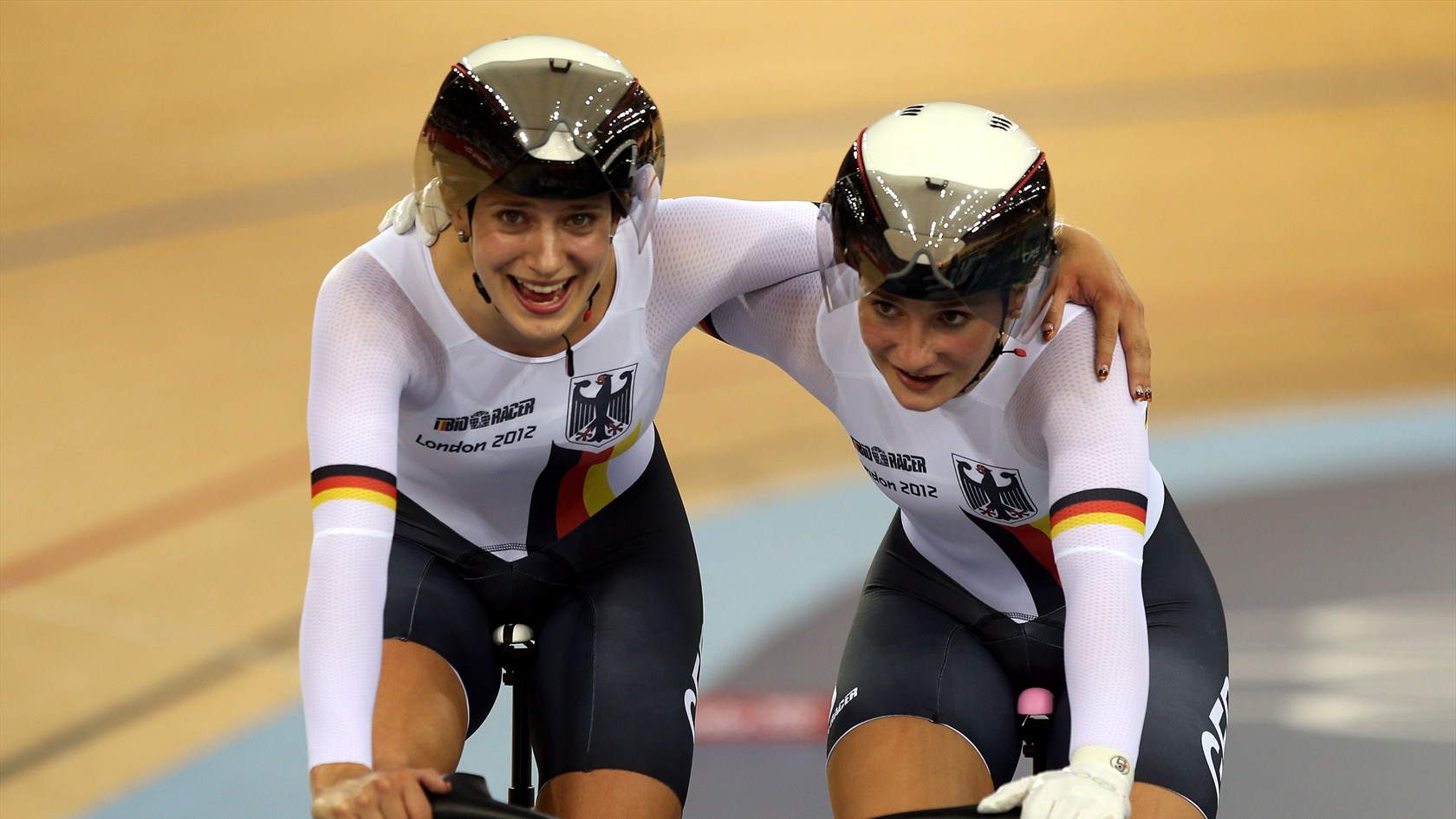 German pair Sprint Track Cycling final