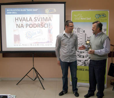 Milorad Dokmanac Sekretarijat za sport i Nemanja Vajs