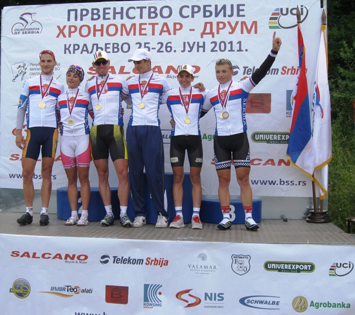 SVI SAMPIONI SA PRVENSTVA SRBIJE HRONOMETAR 2011