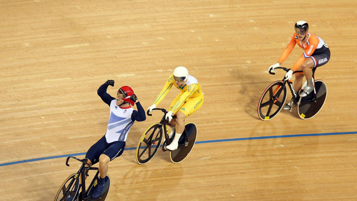 Sir Chris Hoy of Great Britain