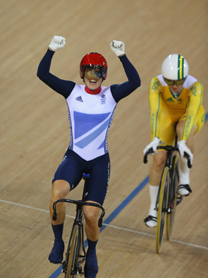 Victoria Pendleton of Great Britain