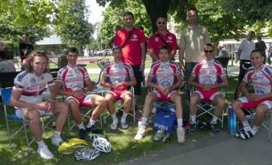 der levo sa vozacima i stabom kragujevackog radnickog