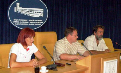 konferencija za novinare trka kroz vojvodinu