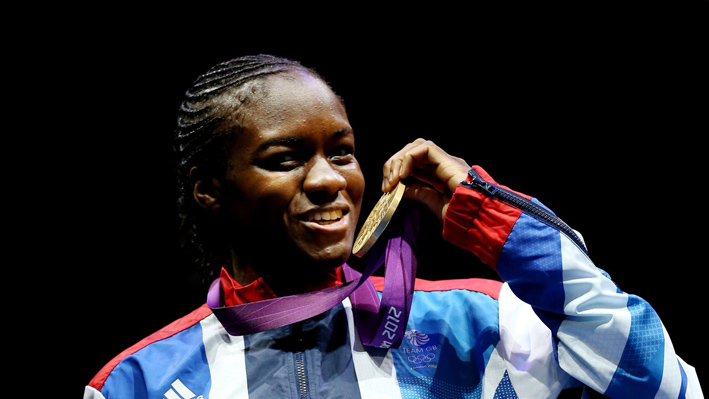Nicola Adams of Great Britain