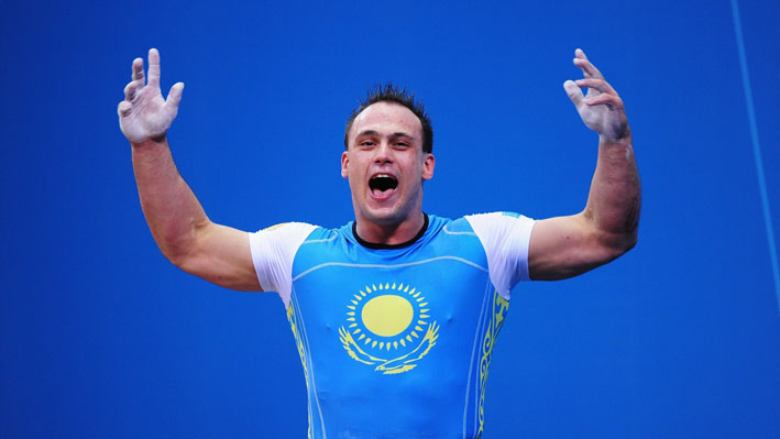 Ilya Ilyin of Kazakhstan