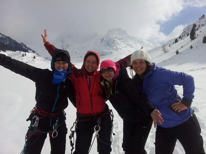 Alpinistkinje Extreme Summit Team