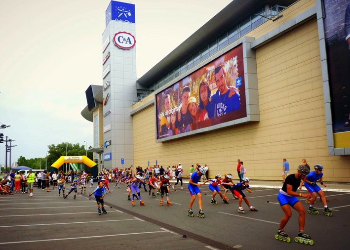 Beogradski roler kup ispred Delta City-ja