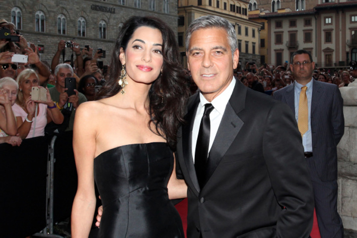George Clooney and Amal Alamuddin