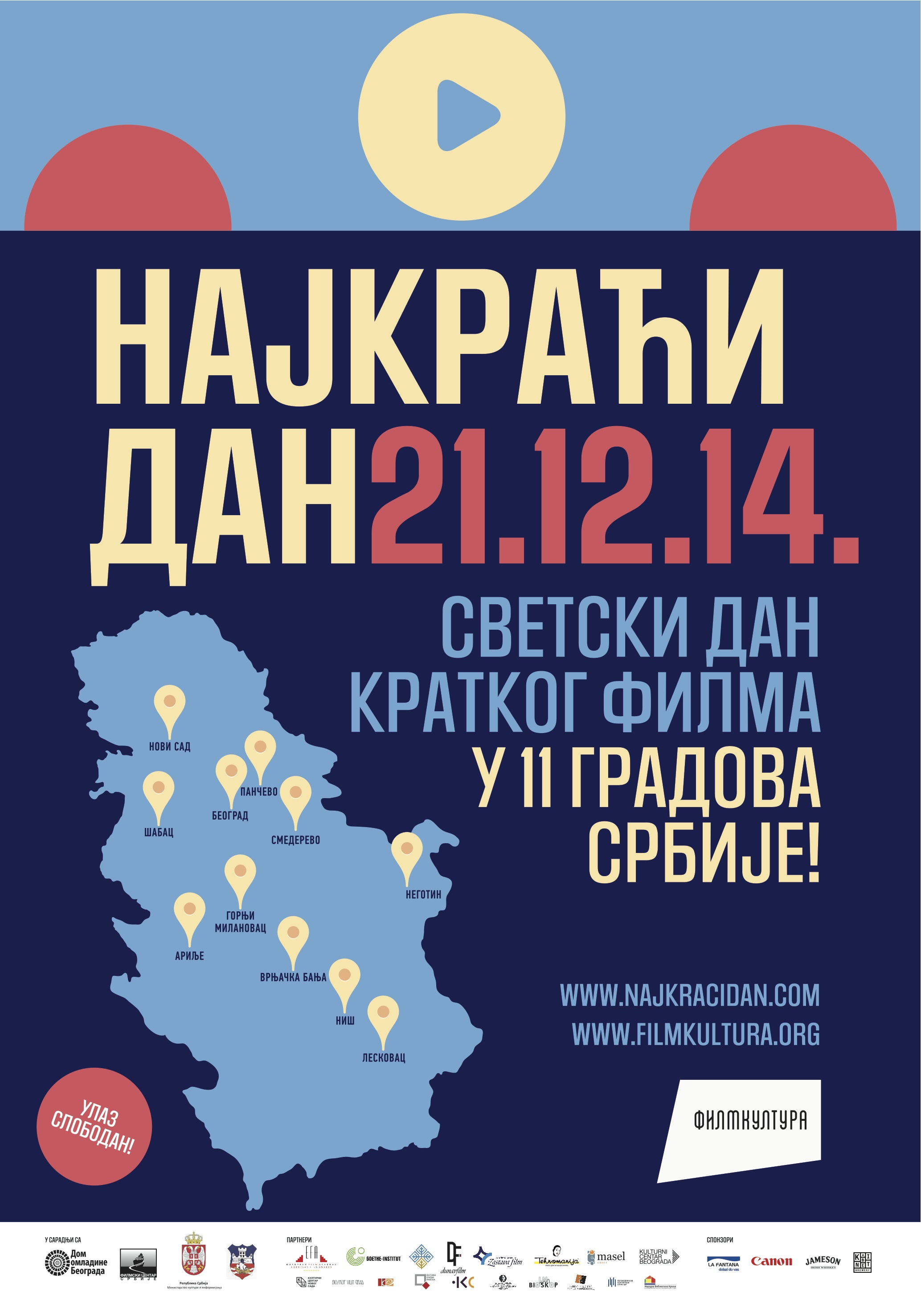 Najkraci dan plakat BG B3