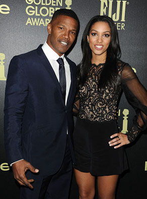 Jamie Foxx and daughter Corinne Foxx