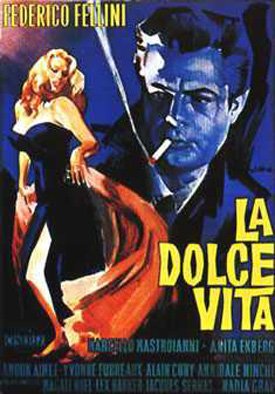 La Dolce Vita 1960 film coverart