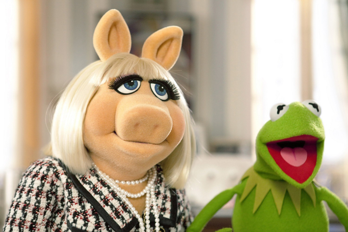miss piggy and kermit