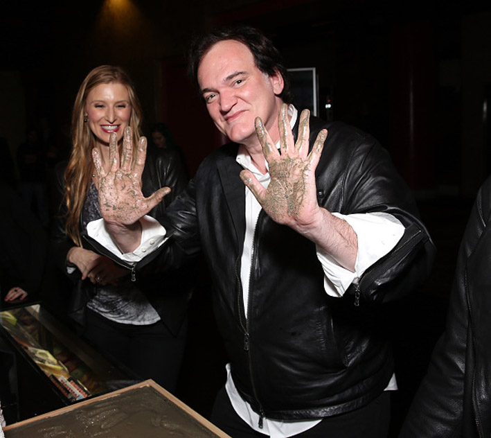 Quentin Tarantino at Hollywood Walk Of Fame