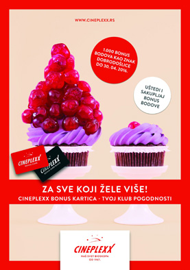 Cineplexx Bonus Kartica poster