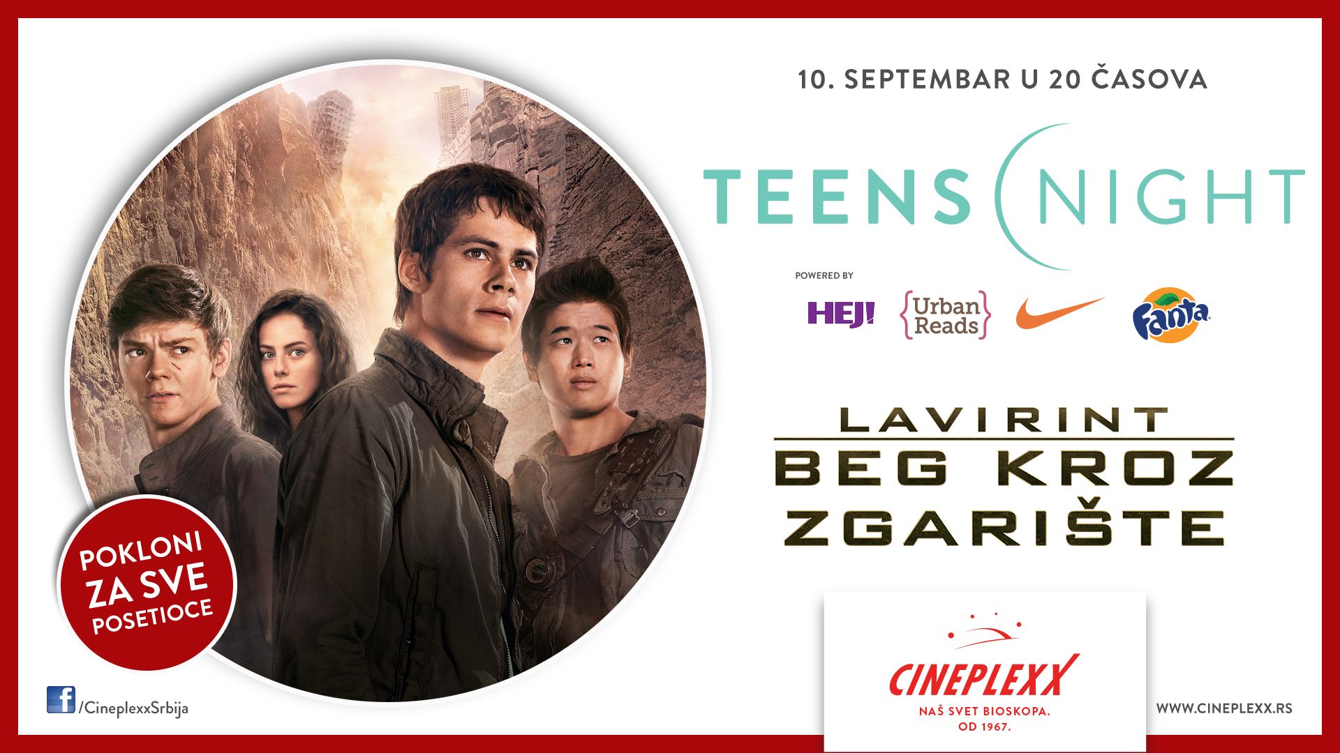 Lavirint Beg kroz Zgariste Teens night