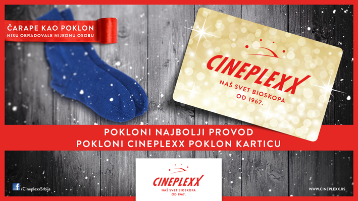 Poklon kartica carape