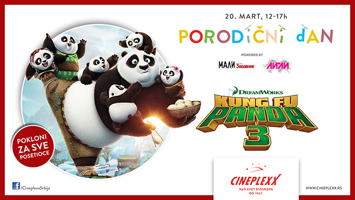 Porodicni dan kung fu panda