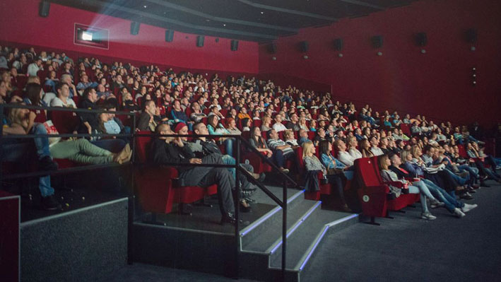 Puna sala bioskopa Cineplexx