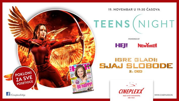 Teens night Igre gladi