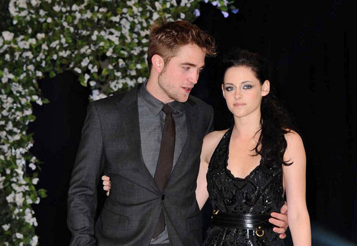 Robert Pattinson and Kristen Stewart