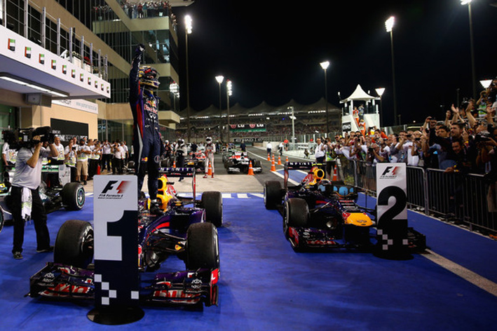 Sebastian Vettel Abu Dhabi