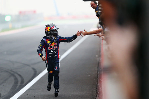 Sebastian Vettel F1 India